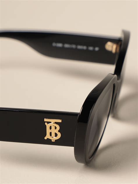 burberry damen brille schwarz